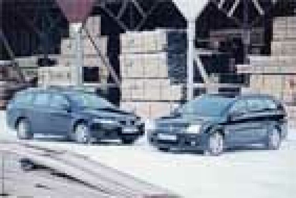 Honda Accord 2.0Tourer mot Opel Vectra 2.0T stasjonsvogn