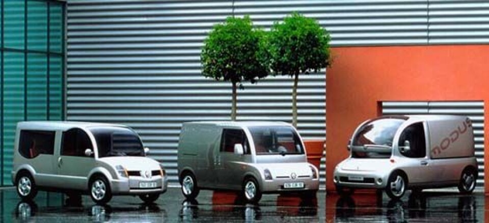 Renault Modus 2 & Operandi konseptbiler