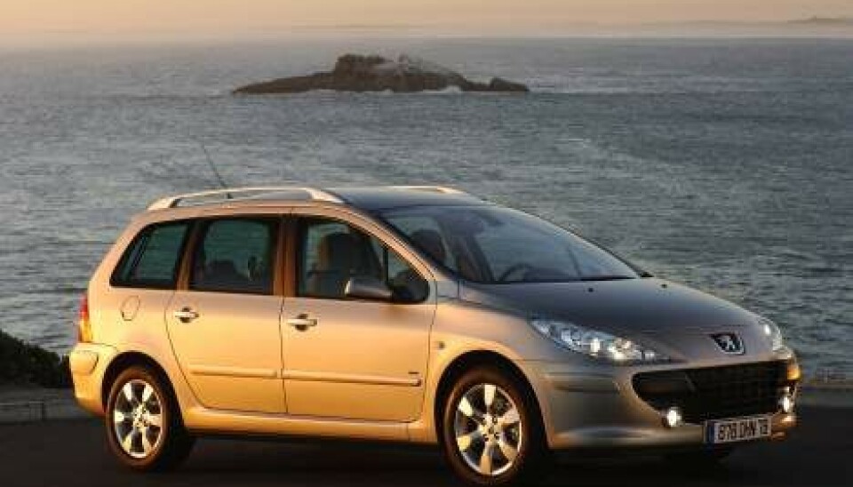 Peugeot 307 facelift