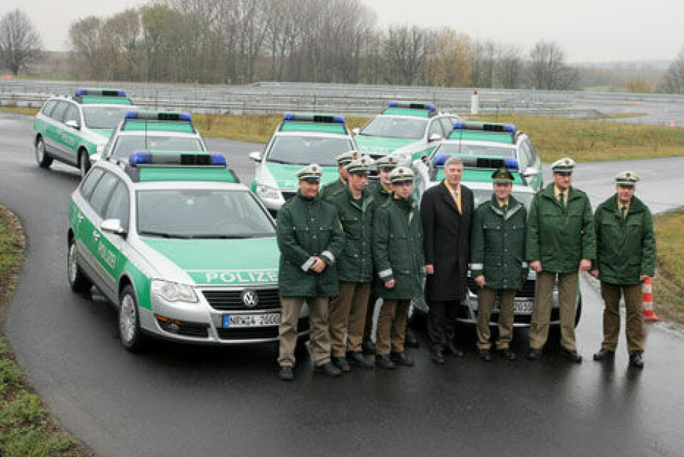 Også i Tyskland kjører politiet Passat