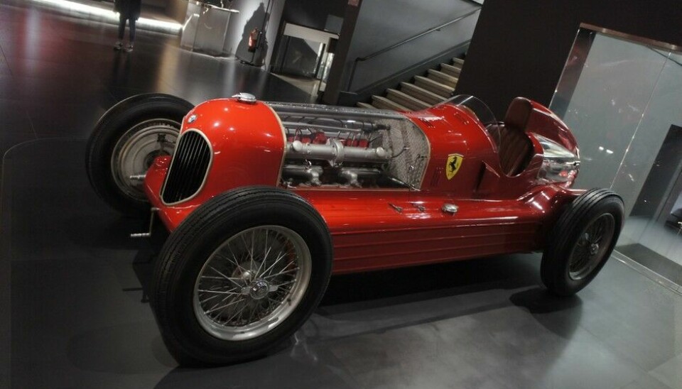 Museo Storico Alfa RomeoFerraris Bimotore Alfa Romeo fra 1935.