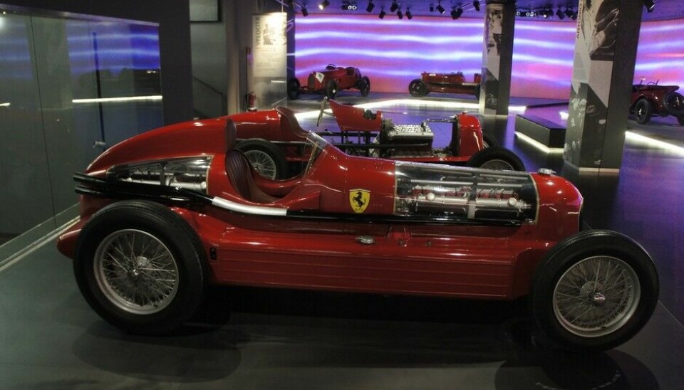 Museo Storico Alfa RomeoFerraris Bimotore Alfa Romeo fra 1935.