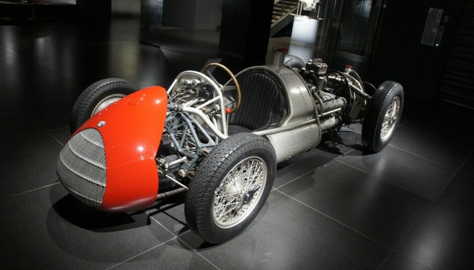 Museo Storico Alfa RomeoGP Tipo 512 fra 1940.