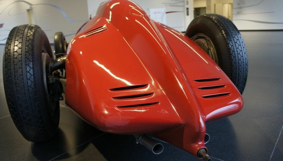 Museo Storico Alfa RomeoGP Tipo 512 fra 1940.