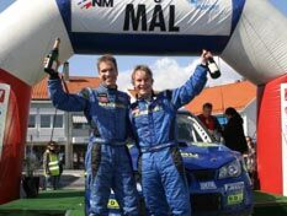Østberg vant Rally Sørland