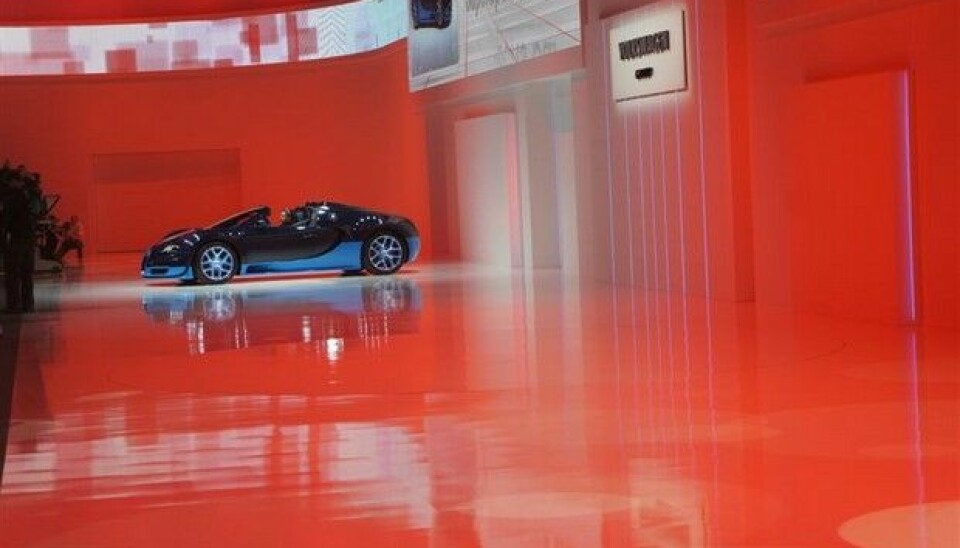 Volkswagen-konsernet i Genève 2012Og hva har vi så her? Ennå en Veyron.