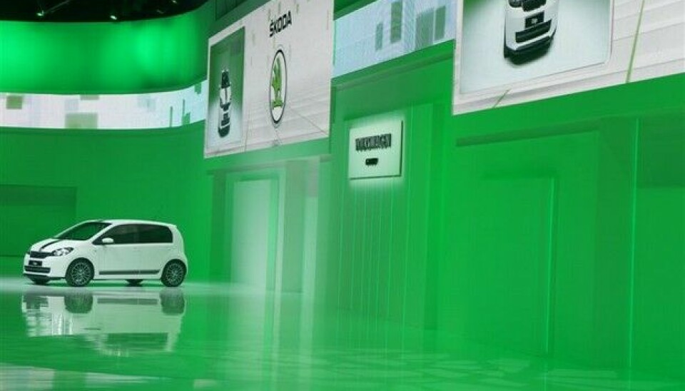 Volkswagen-konsernet i Genève 2012Skoda Citigo har vi visst sett før.
