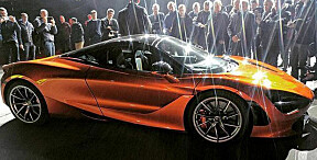 Glimt av ny McLaren