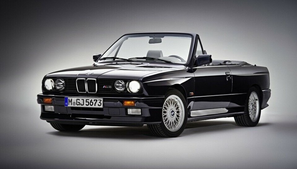 BMW M3 CabrioletGenerasjon 1 BMW M3 CabrioletGenerasjon 1