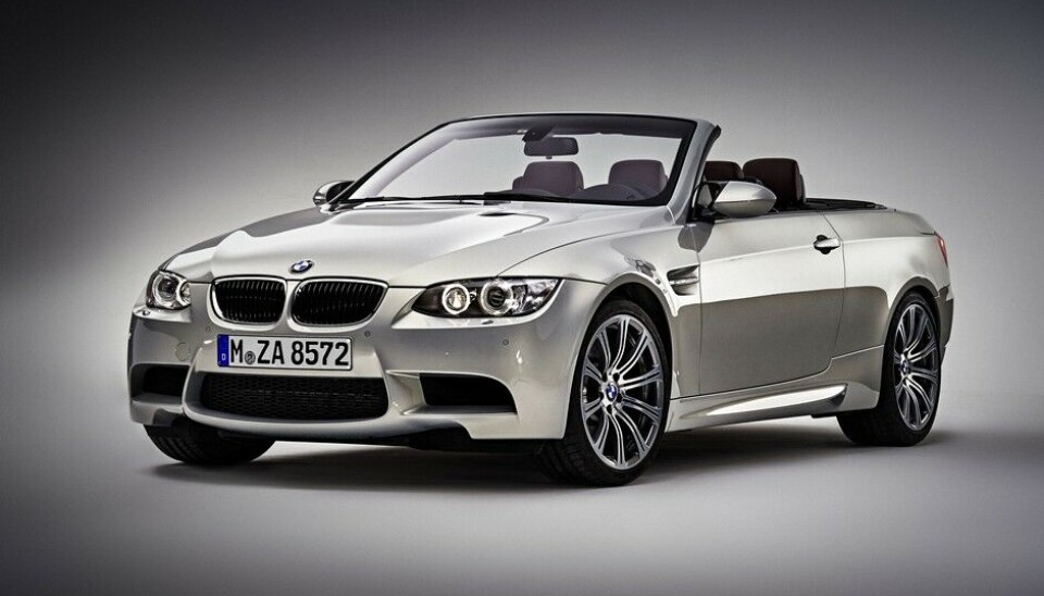 BMW M3 CabrioletGenerasjon 4 BMW M3 CabrioletGenerasjon 4