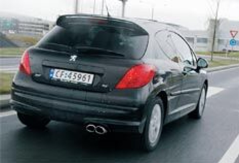 Peugeot 207 RC: Lille ulv