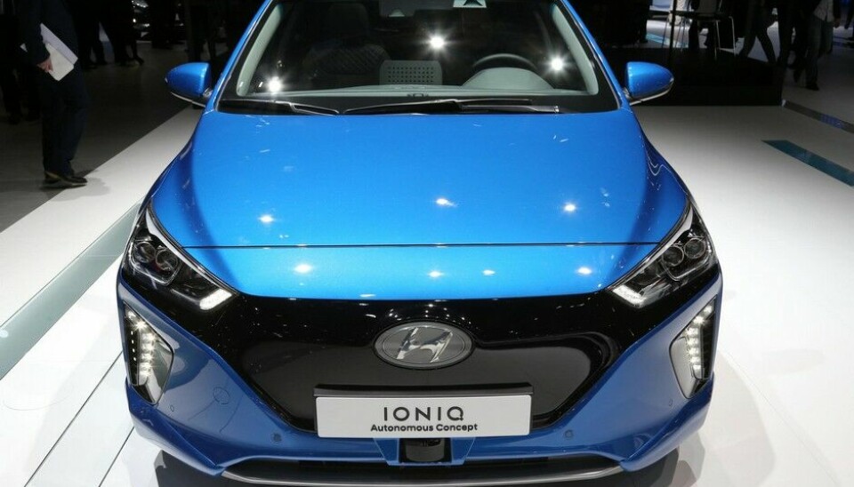 Hyundai autonom Ioniq