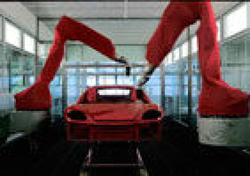 PPG blir eneleverandør av lakk til Ferrari