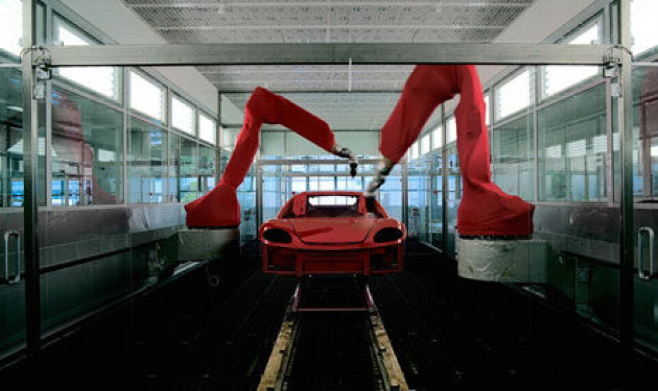 Kun PPG får levere lakk til FerrariKun PPG får levere lakk til Ferrari