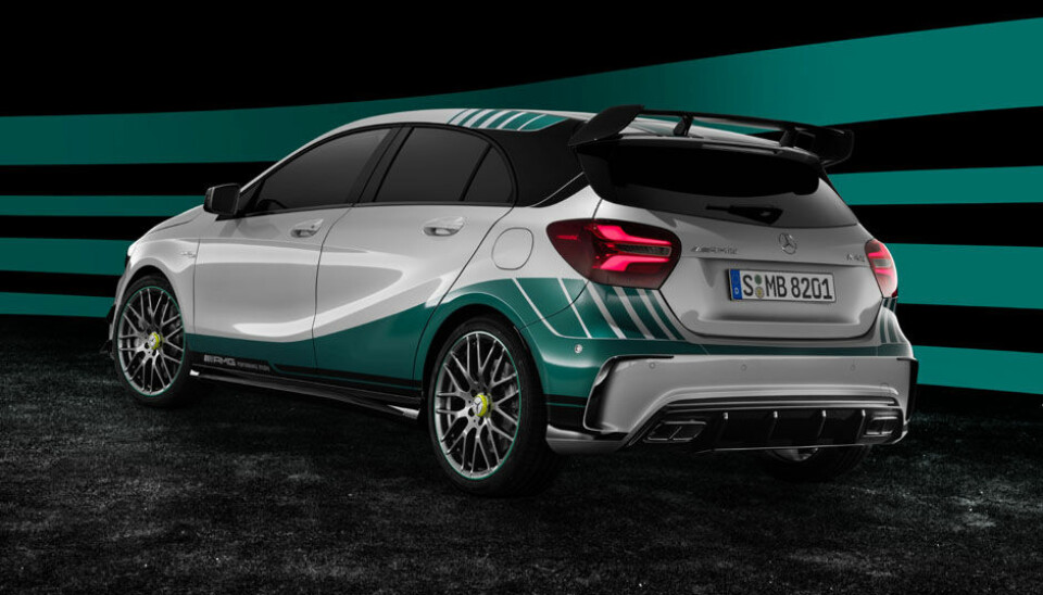Mercedes AMG Petronas 2015 World Champion Edition of the A 45 4MATIC