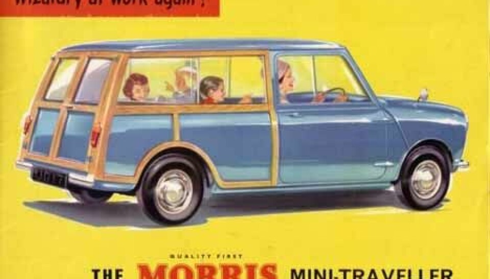 Morris Mini-traveller brosjyre