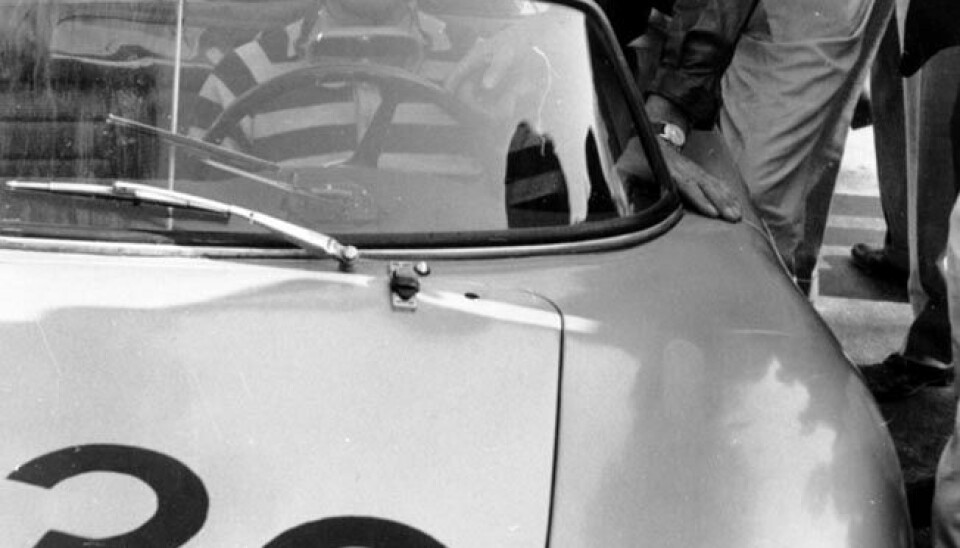 Klassisk Porsche 718 Targa Florio 1961, Hans Hermann
