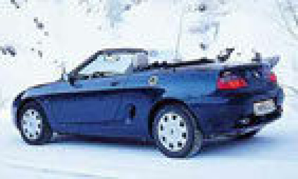 MGF: Vinterbilen