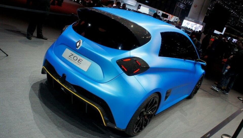 Renault Zoe e-Sport ConceptFoto: Jon Winding-Sørensen