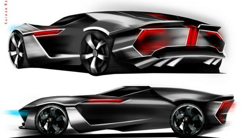 Lamborghini Avispado ConceptKaiwan Hasani © Lamborghini Avispado ConceptKaiwan Hasani ©