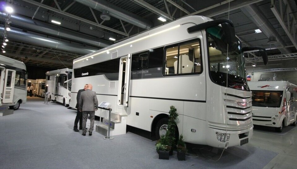 Caravanmessen 2014Concorde, messens mest eksklusive til kr 4,8 mill. Foto: Terje Ringen