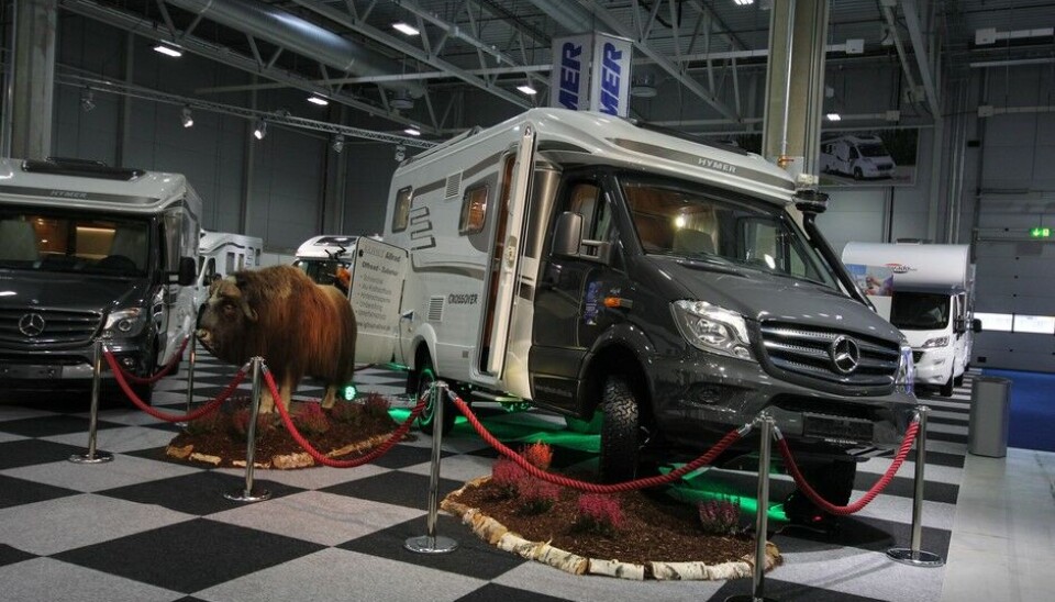 Caravanmessen 2014Iglhaut Allrad tar deg frem i ulendt terrengFoto: Terje Ringen