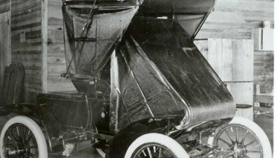 Oldsmobile 1904 regnutstyr