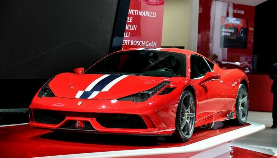 Ferrari på Paris-utstillingen