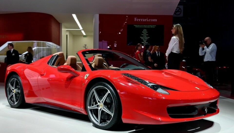 Ferrari på Paris-utstillingen