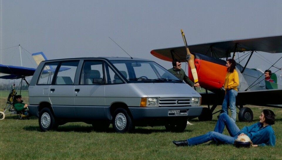 Fire generasjoner Renault Espace