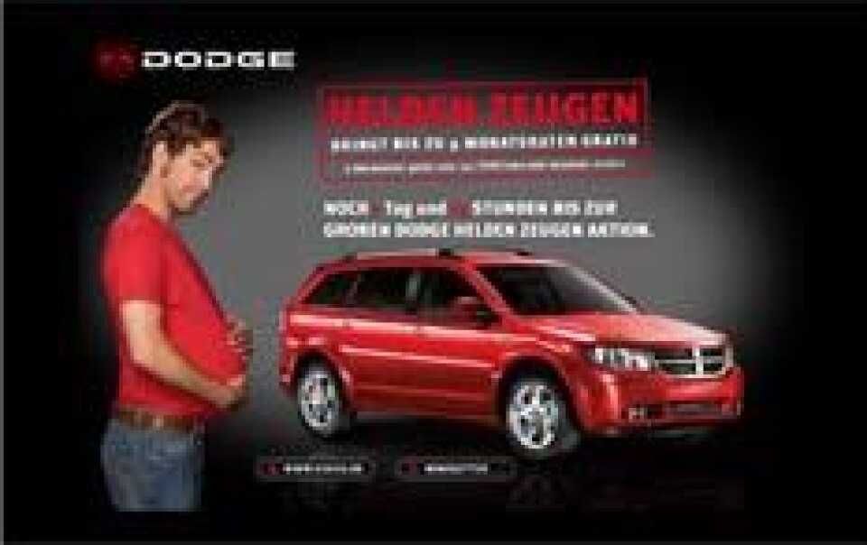 Gravid Dodge kampanje