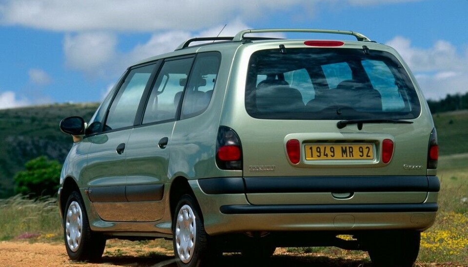 Fire generasjoner Renault Espace