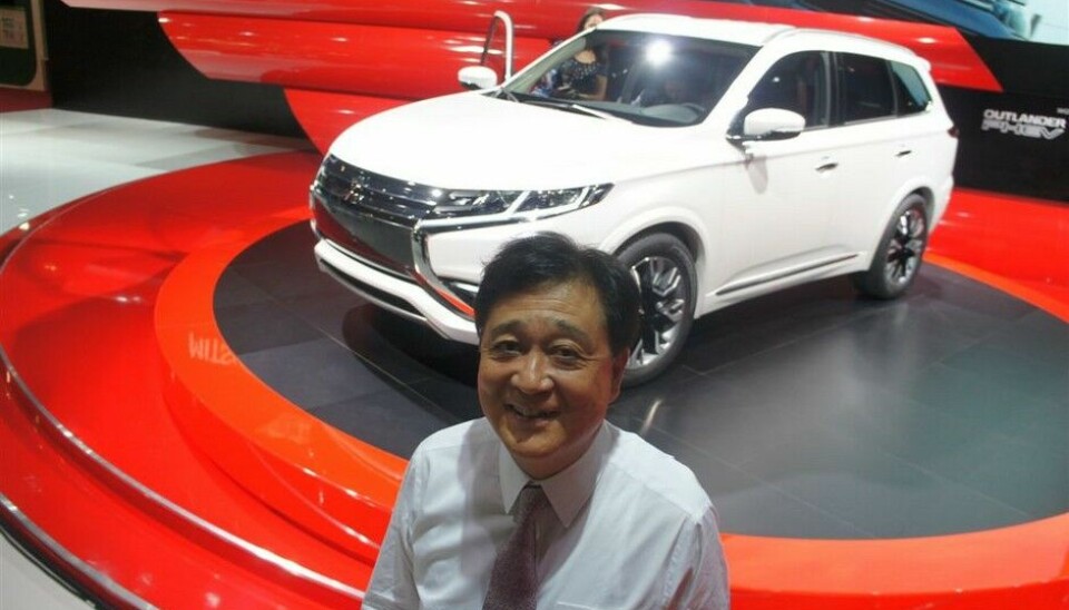 Den gamle redaktør møter styreformann i Mitsubishi Motors Corp.