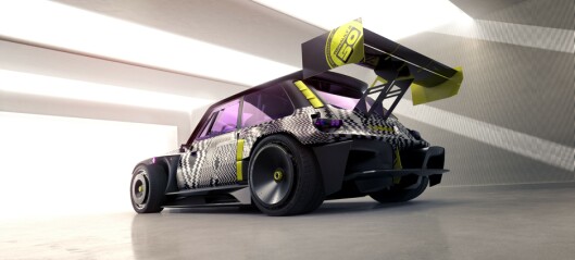 Renault 5 gjenskapt i elektrisk versjon Renault 5 gjenskapt i elektrisk versjon