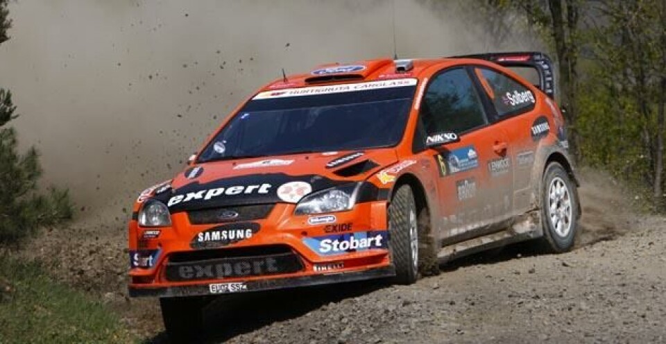 Mislykket helg for Henning Solberg