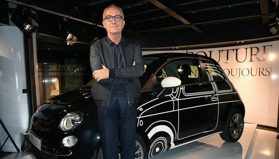 Fiat 500 CoutureRoberto Giolito - designsjef hos Fiat