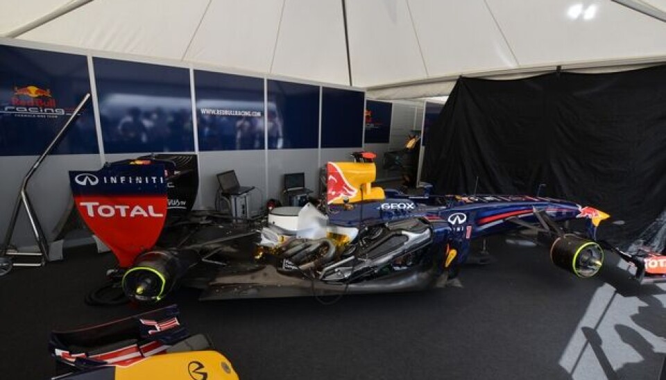 Goodwood Festival of Speed 2012Red Bull Racing RB8 2012-modell. Goodwood Festival of Speed 2012Red Bull Racing RB8 2012-modell.