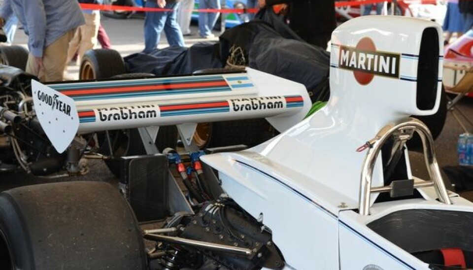 Goodwood Festival of Speed 2012Brabham BT42, kjørt i 1973 av argentineren Carlos Reutemann
