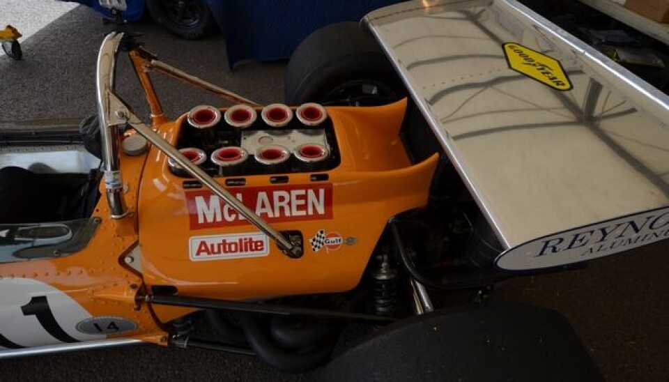 Goodwood Festival of Speed 20121970-modell McLaren M14A Goodwood Festival of Speed 20121970-modell McLaren M14A