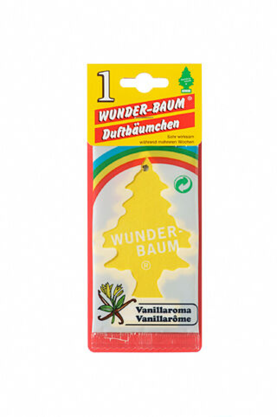 Wunderbaum Vanillaroma topper listen