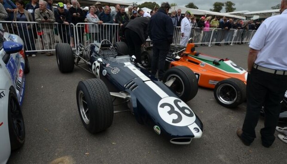 Goodwood Festival of Speed 2012En aldeles nydelig AAR Formula 1 Eagle Goodwood Festival of Speed 2012En aldeles nydelig AAR Formula 1 Eagle