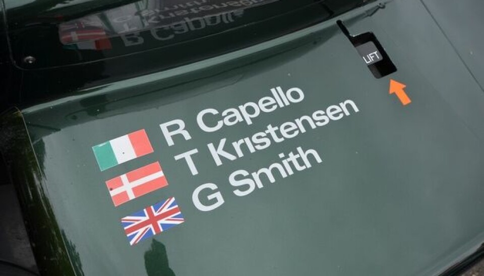 Goodwood Festival of Speed 2012Bentley LMP1 fra årets Le Mans-runde. Danske Tom Kristensen var en av de tre sjåførene.