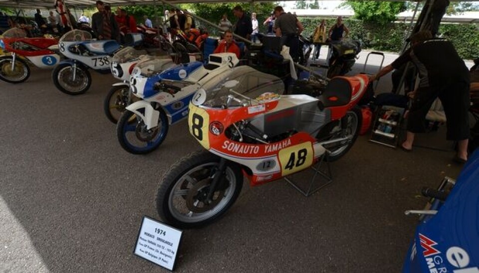 Goodwood Festival of Speed 20121974 Yamaha TZ 350 Moraco Drouhiole Goodwood Festival of Speed 20121974 Yamaha TZ 350 Moraco Drouhiole