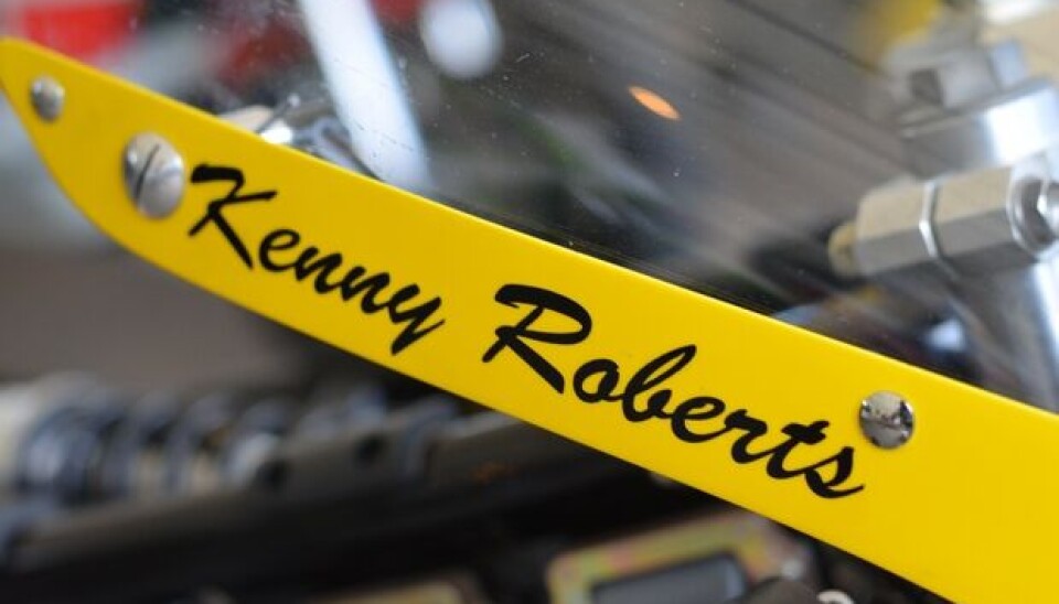 Goodwood Festival of Speed 2012'King Kenny' Roberts var også på plass. Goodwood Festival of Speed 2012'King Kenny' Roberts var også på plass.