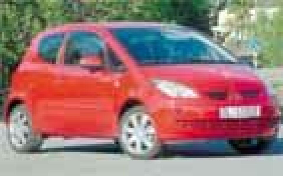 Mitsubishi Colt CZ3: Småfrekk 3-dørs