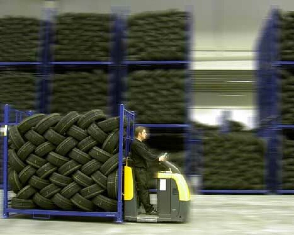 'Dekkonomen' i full fart'Dekkonomen' i full fart