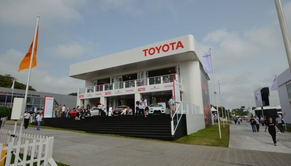 Goodwood Festival of Speed 2012Toyota-standen på Goodwood inneholdt diverse snacks ... Goodwood Festival of Speed 2012Toyota-standen på Goodwood inneholdt diverse snacks ...