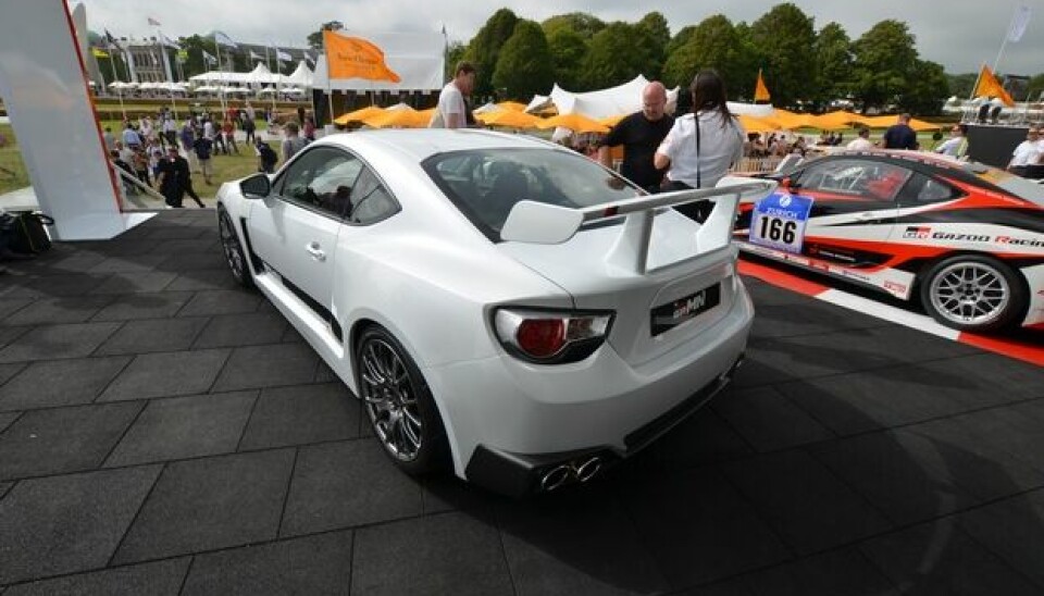 Goodwood Festival of Speed 2012Gazoo Racing GT86-konseptet bakfra.
