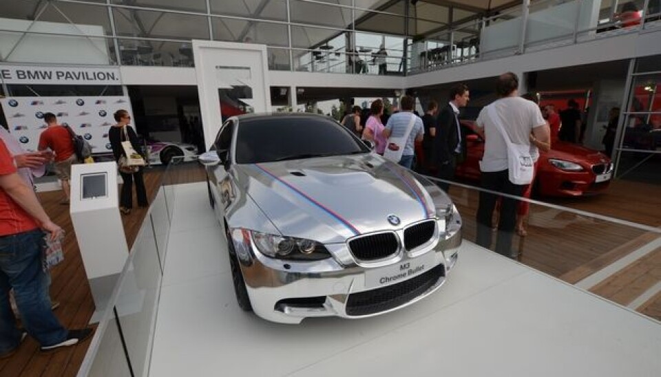 Goodwood Festival of Speed 2012En særdeles spesiell M3, gitt det passende tilnavnet Chrome Bullet ... Goodwood Festival of Speed 2012En særdeles spesiell M3, gitt det passende tilnavnet Chrome Bullet ...