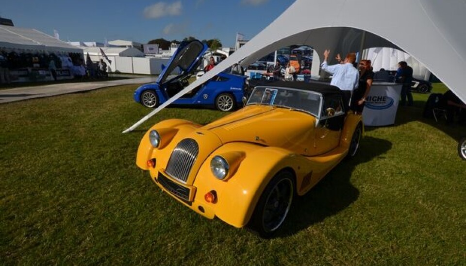 Goodwood Festival of Speed 2012Morgan-biler sto det flere steder på Goodwood Goodwood Festival of Speed 2012Morgan-biler sto det flere steder på Goodwood